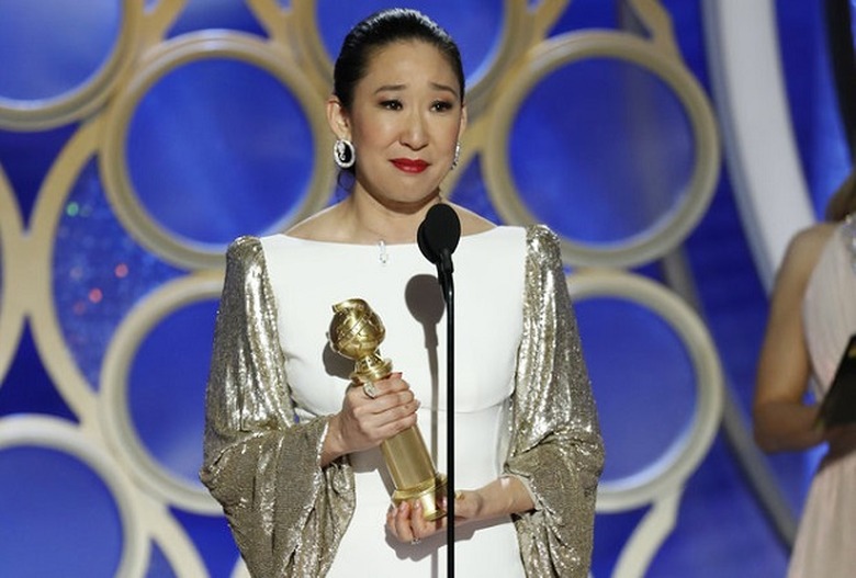 Sandra Oh Golden Globe Award