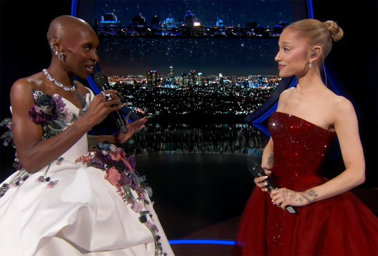 Watch Wicked Medley at Oscars Ariana Grande Cynthia Erivo