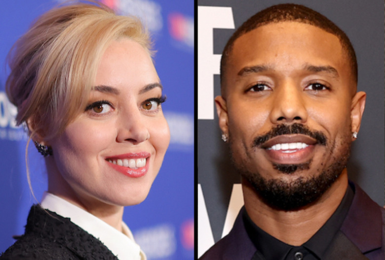 SNL Aubrey Plaza Michael B Jordan