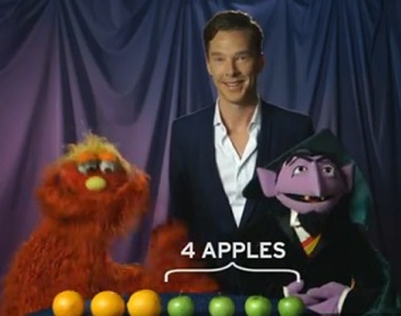 Benedict Cumberbatch Sesame Street