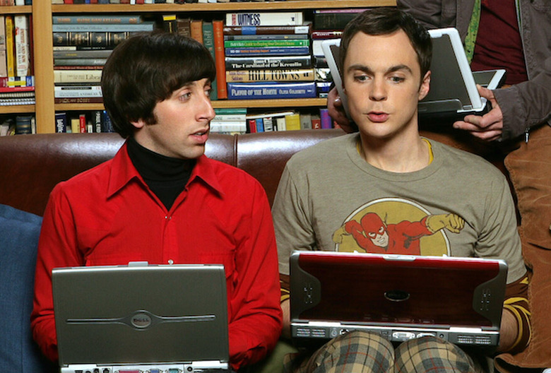 Simon Helberg as Howard Wolowitz, Jim Parsons as Sheldon Cooper on 'The Big Bang Theory'