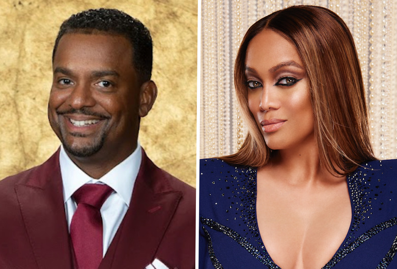 DWTS Hosts Alfonso Ribeiro Tyra Banks