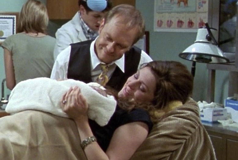 Frasier - Niles and Daphne with their son, David