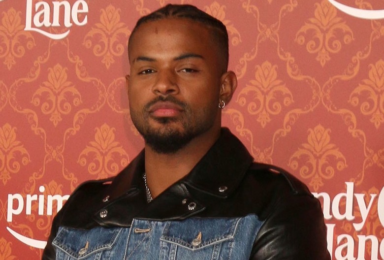 Trevor Jackson at arrivals, CANDY CANE LANE Premiere, Regency Village Theater, Los Angeles, CA, United States, November 28, 2023. (Photo by: Priscilla Grant/Everett Collection)