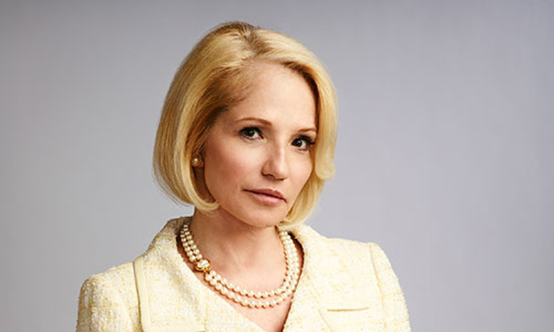 Ellen Barkin happyish