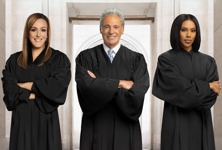 Judge Rachel Juarez, Judge Michael Corriero, and Judge Yodit Tewolde