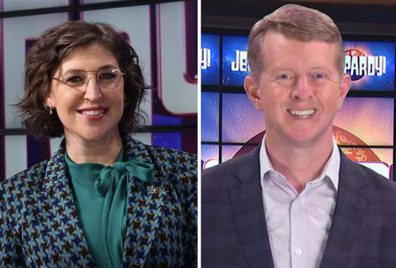 Mayim Bialik, Ken Jennings Hosting 'Jeopardy'