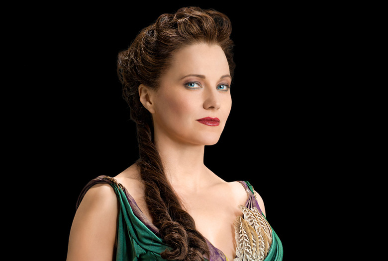 Lucy Lawless Spartacus House of Ashur Starz Sequel Cast