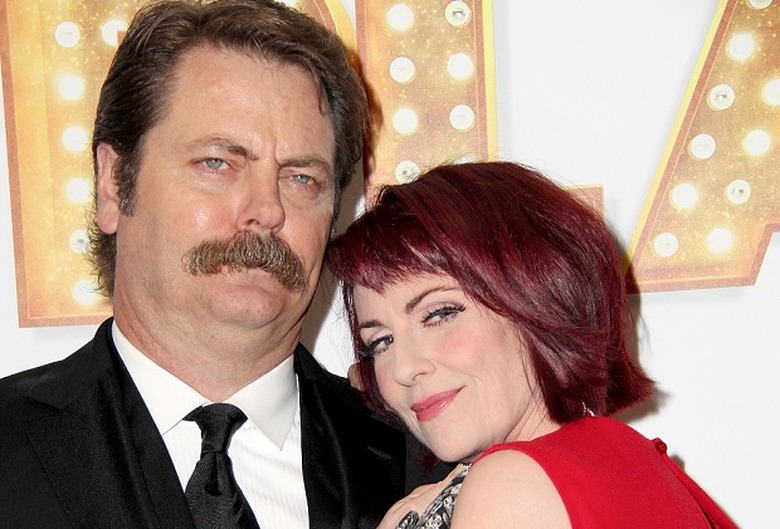 Nick Offerman Megan Mullally Life in Pieces