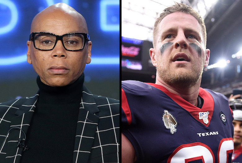 RuPaul JJ Watt