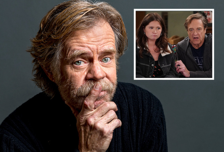 William H. Macy on The Conners