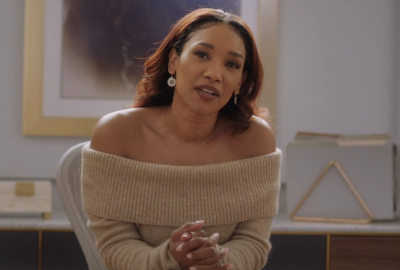 Candice Patton Flash Absence