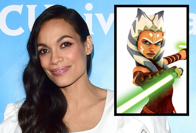 Rosario Dawson The Mandalorian Ahsoka Tano