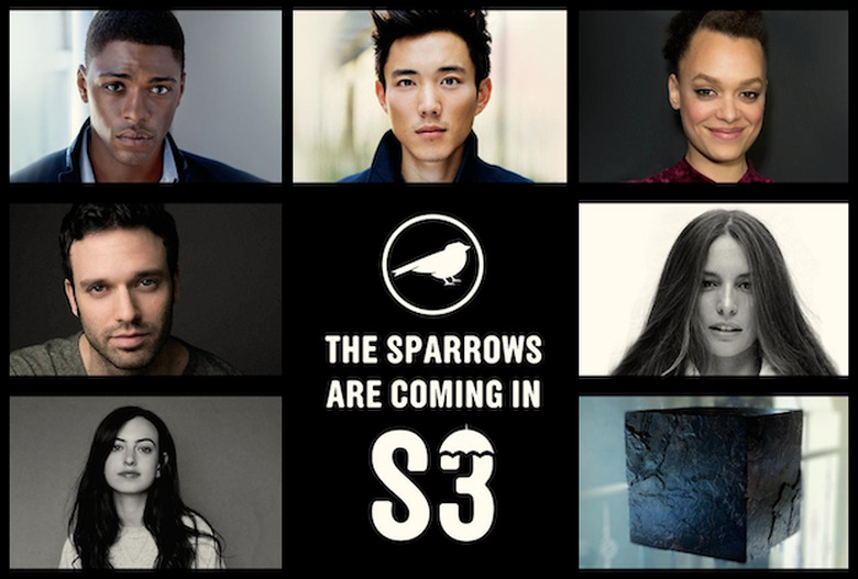 Umbrella Academy Sparrows Cast