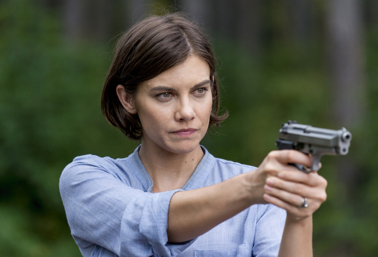 The Walking Dead Lauren Cohan Back Season 9 Maggie