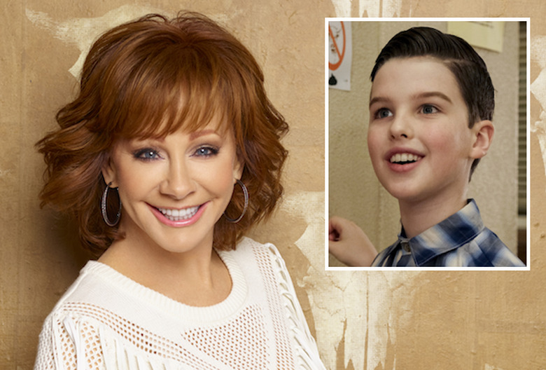Reba on 'Young Sheldon' Season 3