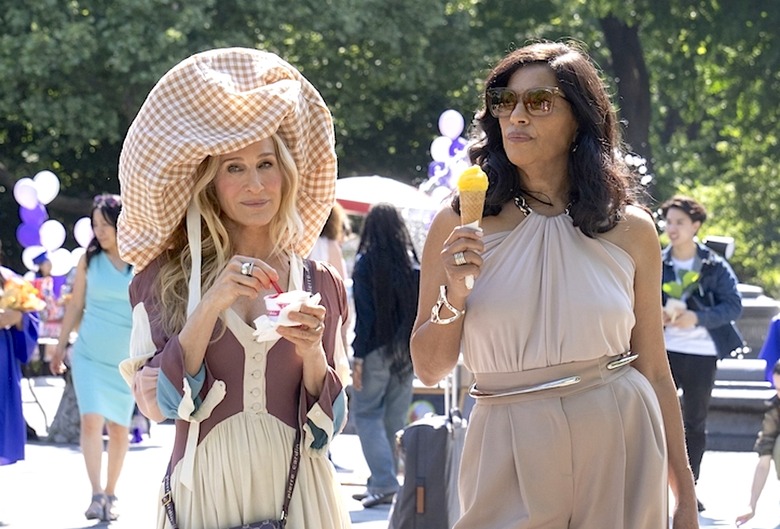 And Just Like That Carrie Hat Season 3 Premiere