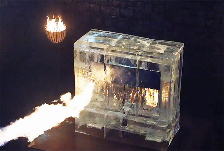 Game of Thrones Premiere Date Ice Block
