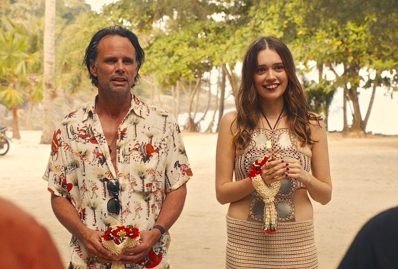 The White Lotus Season 3 Walton Goggins Aimee Lou Wood