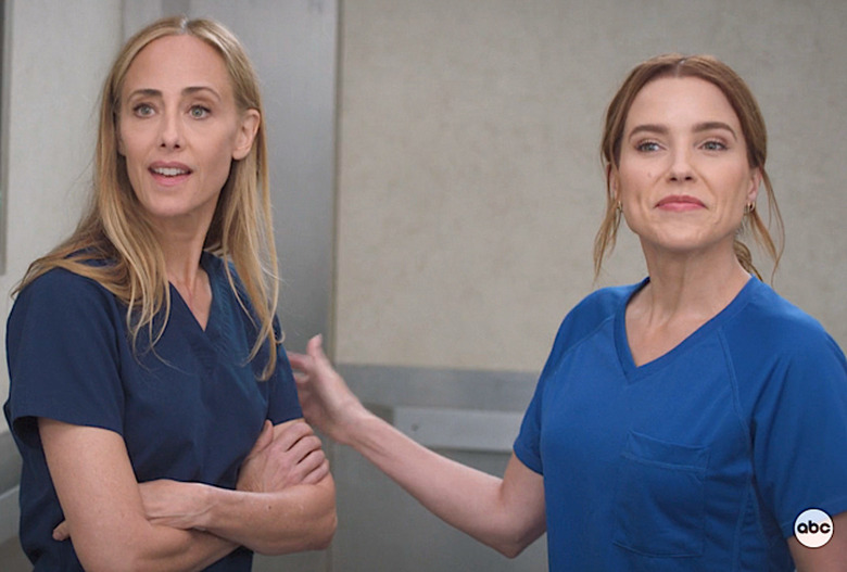 greys sophia bush kim raver season 21