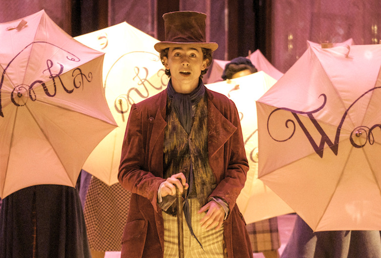 TIMOTHÉE CHALAMET as Willy Wonka -- how to watch wonka online