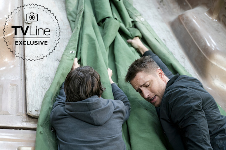 Tracker First Photos Justin Hartley CBS