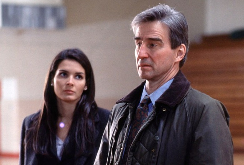LAW AND ORDER, Angie Harmon, Sam Waterston, 'School Daze', (Season 12), 1990-2010. © NBC / Courtesy: