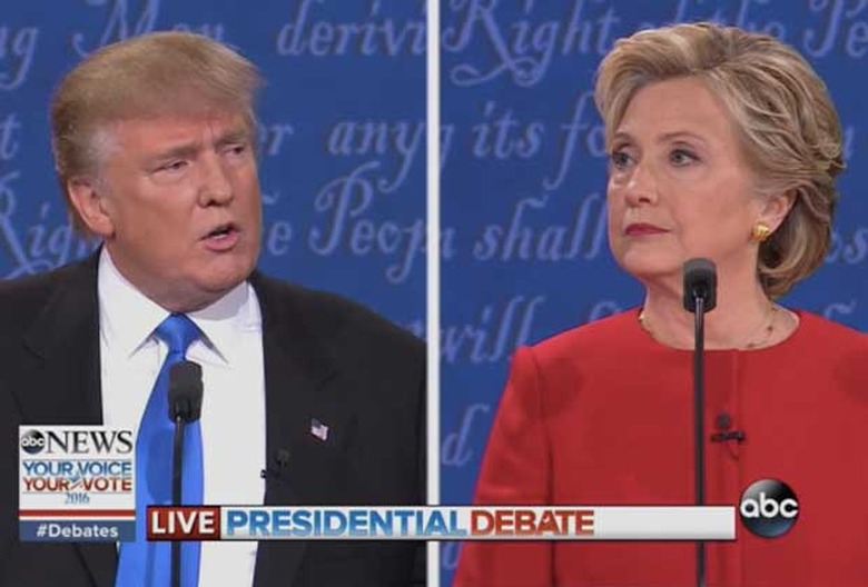 Presidential Debate Donald Trump