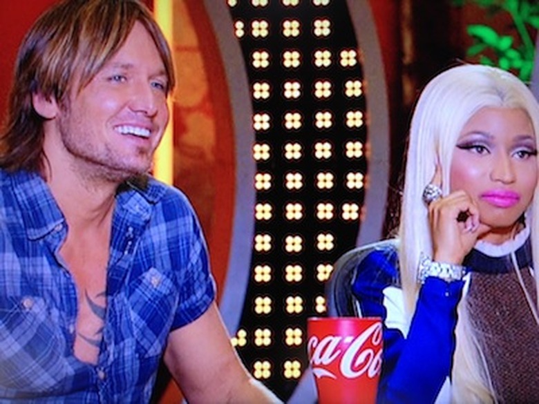 7 keith urban nicki minaj