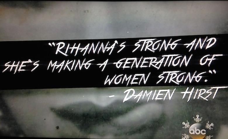 8-AMAs-Best-Worst-rihanna-damien-hirst