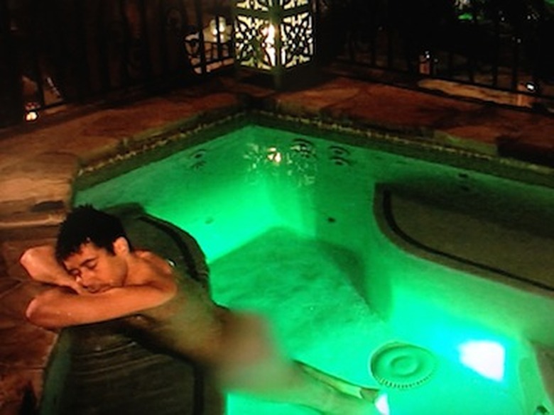 bachelor pad ed naked hot tub