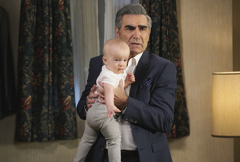 Schitt's Creek Season 5 Moira Johnny Babysit