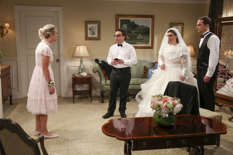 The Big Bang Theory Sheldon Amy Wedding