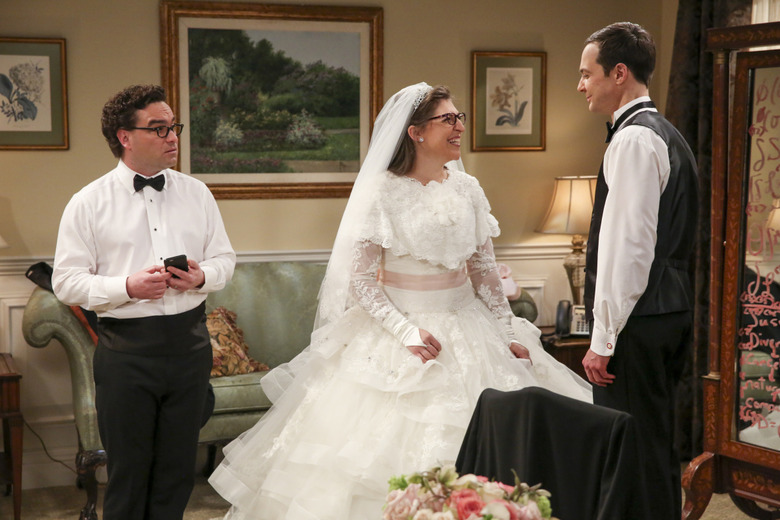 The Big Bang Theory Sheldon Amy Wedding