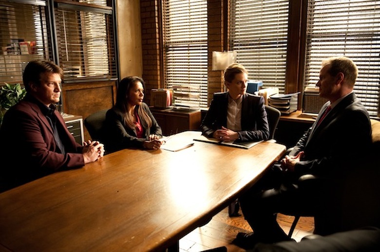 NATHAN FILLION, PENNY JOHNSON JERALD, STANA KATIC, JACK COLEMAN
