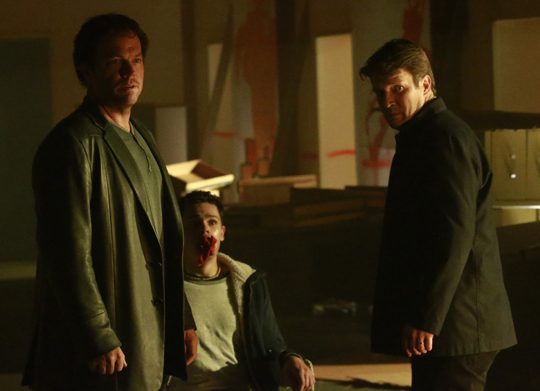 ADAM BALDWIN, BRETT DELBUONO, NATHAN FILLION