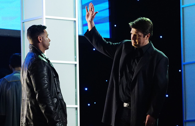 JON HUERTAS, NATHAN FILLION