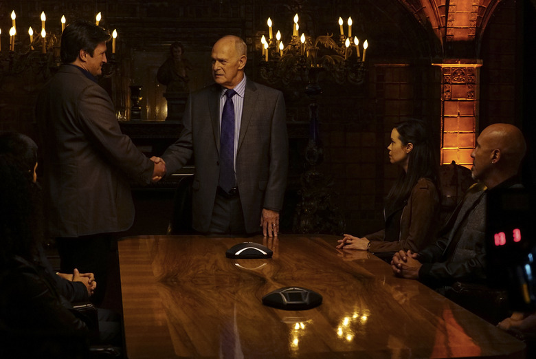 NATHAN FILLION, GERALD MCRANEY, SUMMER GLAU