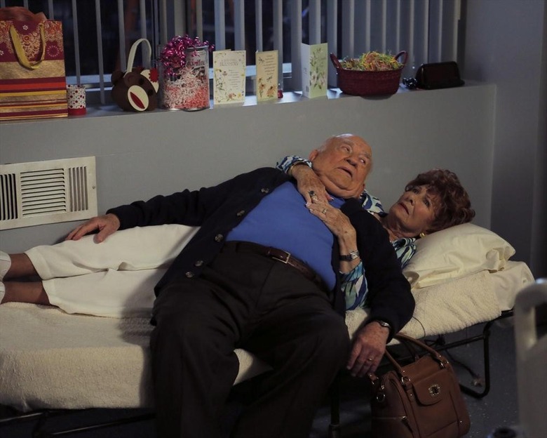 ED ASNER, MARION ROSS