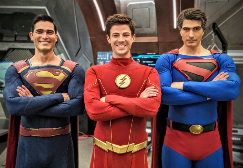 Arrowverse Crisis Crossover Photos