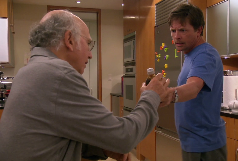 Curb Your Enthusiasm Larry Vs. Michael J. Fox