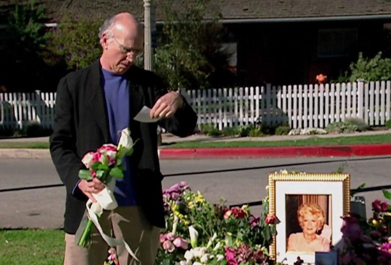 Curb Your Enthusiasm The Ida Funkhouser Roadside Memorial