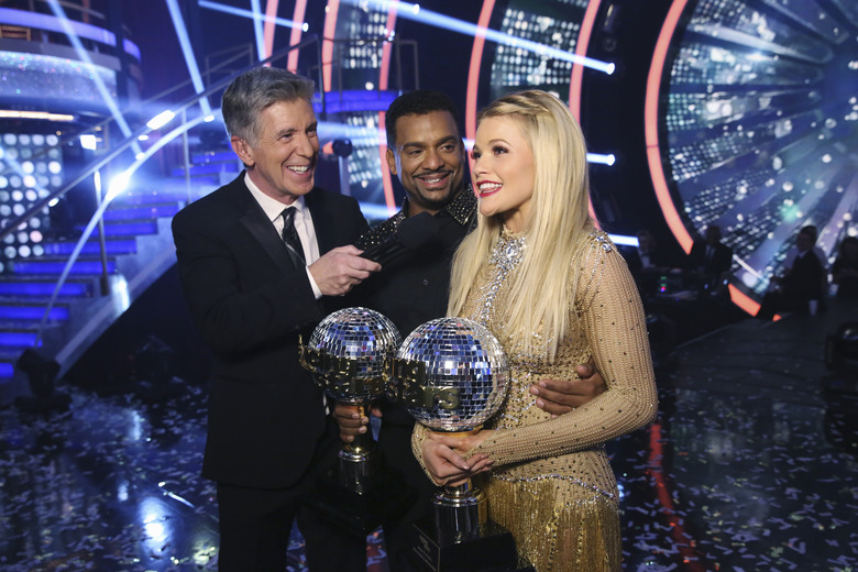 TOM BERGERON, ALFONSO RIBEIRO, WITNEY CARSON