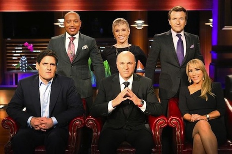 MARK CUBAN, DAYMOND JOHN, BARBARA CORCORAN, KEVIN O'LEARY, ROBERT HERJAVEC, LORI GREINER