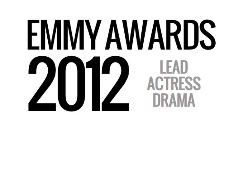 Emmys 2012 Best Drama Actress