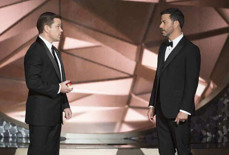 MATT DAMON, JIMMY KIMMEL