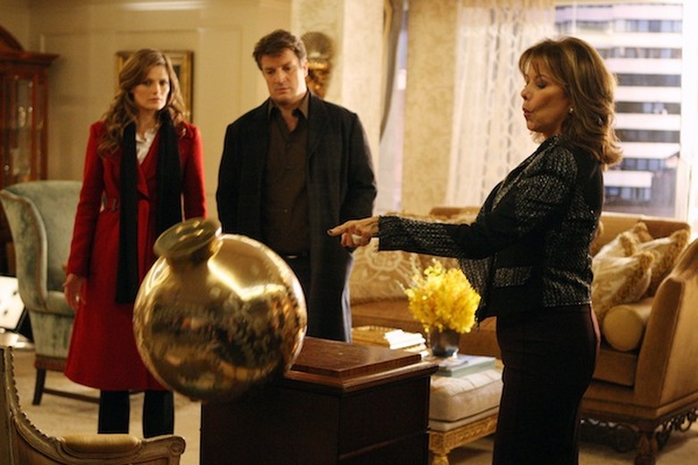 STANA KATIC, NATHAN FILLION, NANCY LEE GRAHN