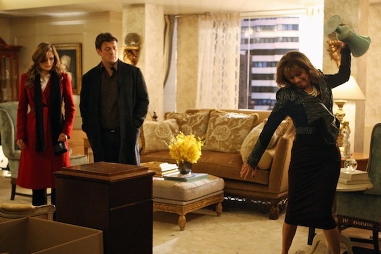 STANA KATIC, NATHAN FILLION, NANCY LEE GRAHN