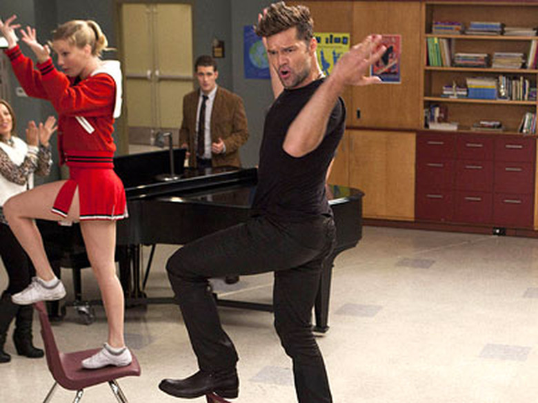 ricky martin glee sexy