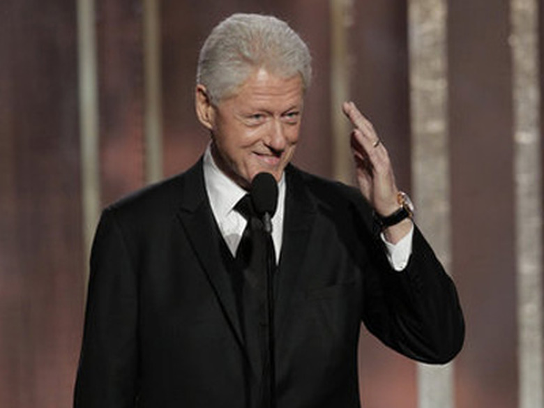 bill clinton golden globes